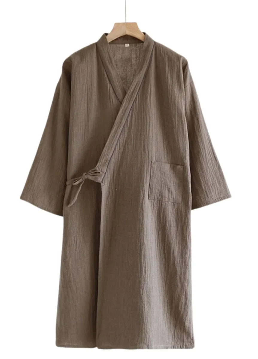 Peignoir Kimono Homme Coton – Image 5