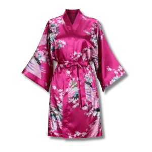 Peignoir Satin Femme Japonais