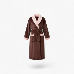 Peignoir Col Châle Femme