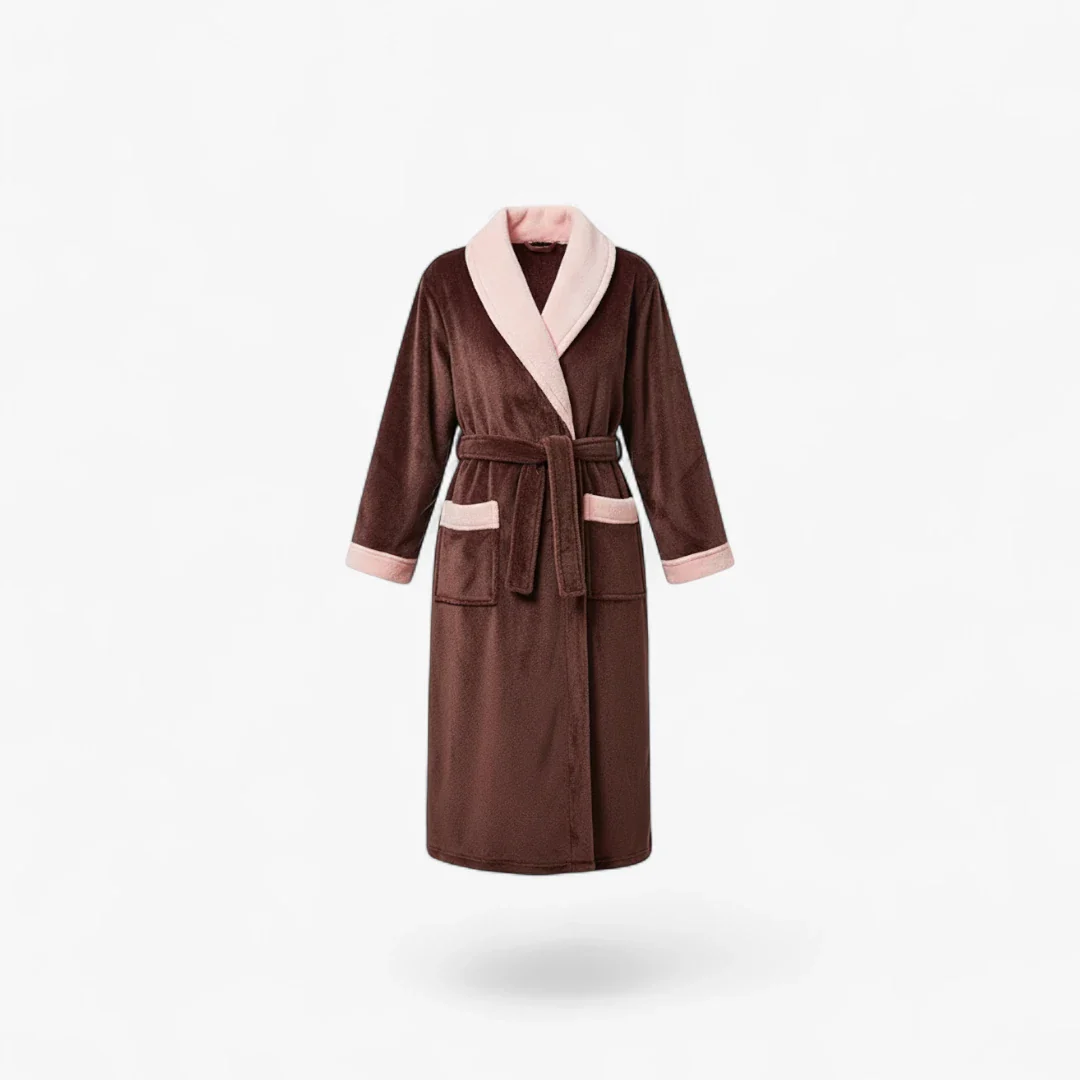 Peignoir Col Châle Femme – Image 2