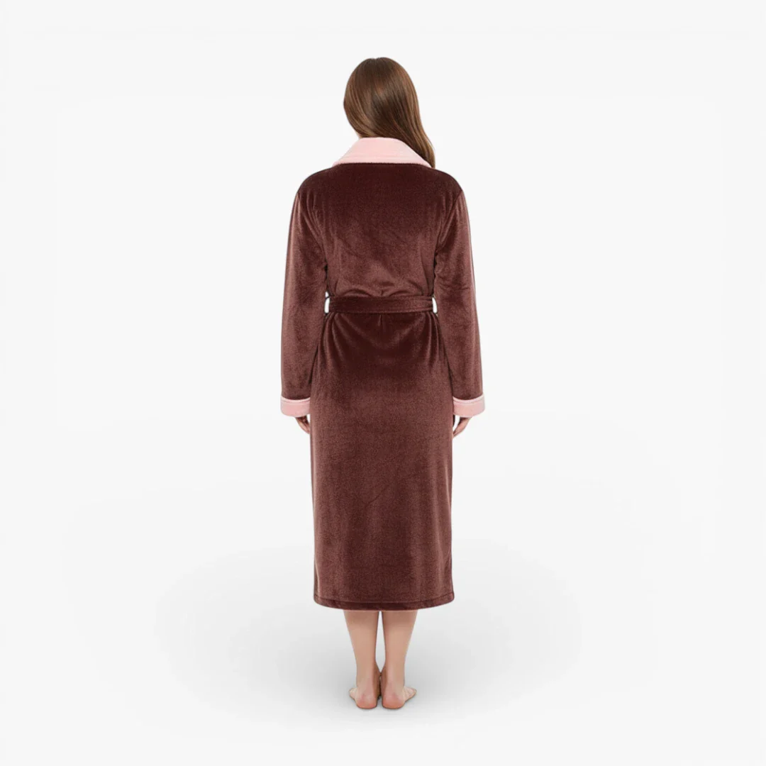 Peignoir Col Châle Femme – Image 4