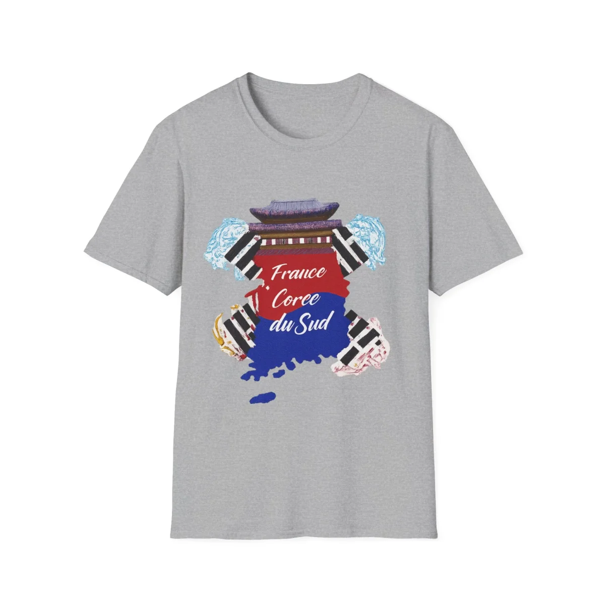 T-Shirt france corée du sud – Image 4