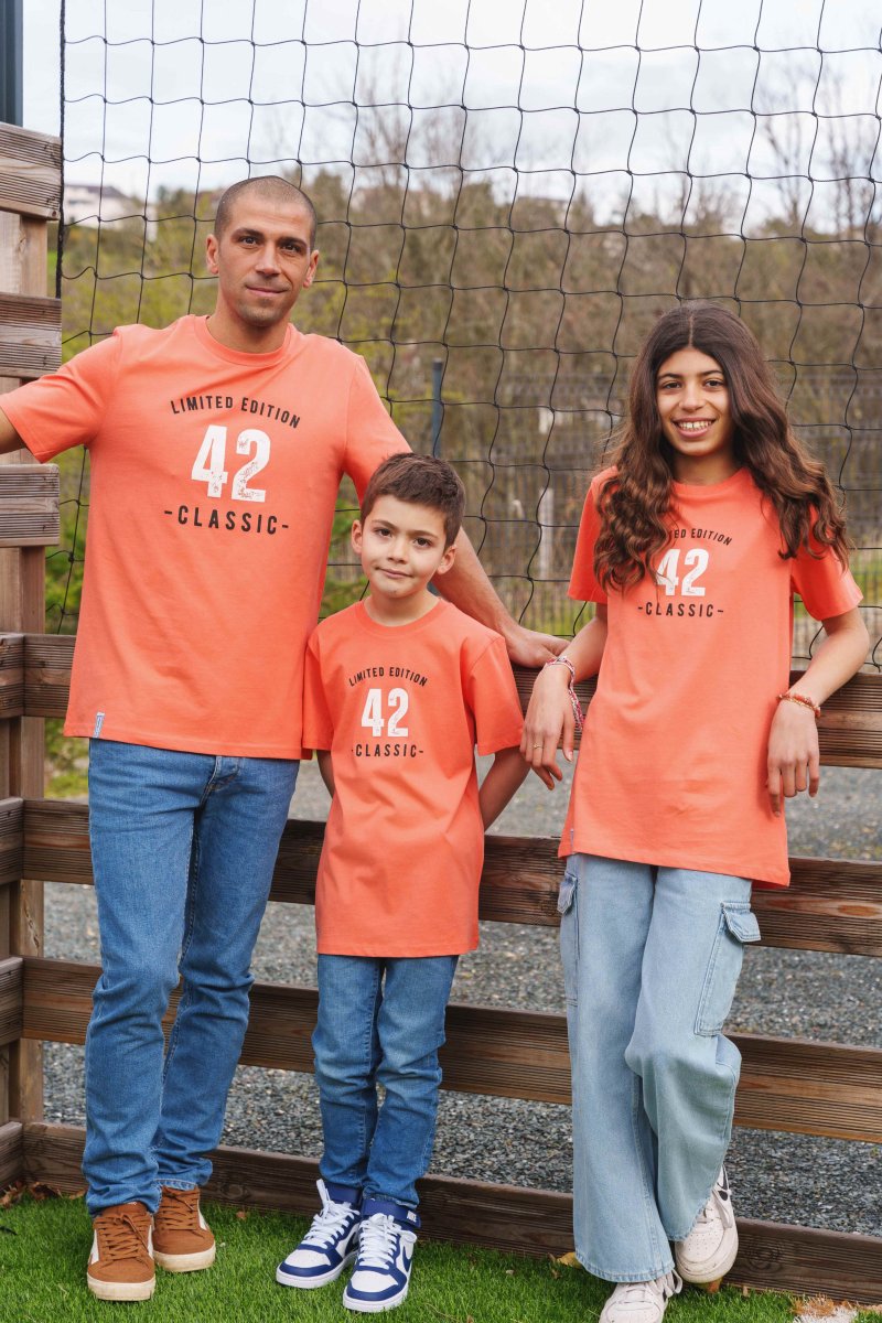 Tee-shirt édition 42 enfant orange – Image 5