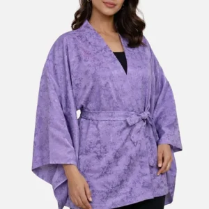 Veste Kimono Femme | Élégance Florale Subtile