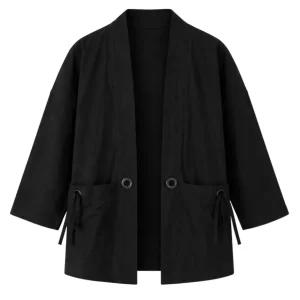 Veste Kimono Noir