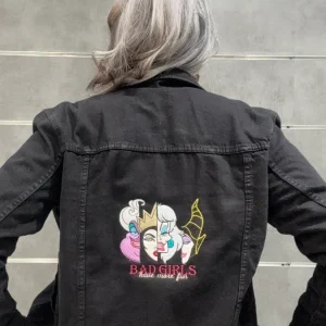 Veste custom méchante Disney