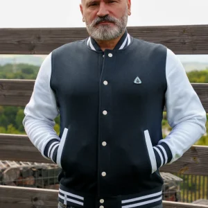 Veste old school marine homme